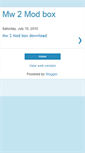 Mobile Screenshot of mw2modboxdownloadnow.blogspot.com