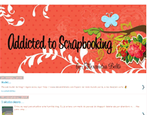 Tablet Screenshot of alexandra-addictedtoscrapbooking.blogspot.com