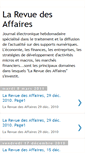 Mobile Screenshot of larevuedesaffaires.blogspot.com