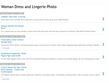 Tablet Screenshot of lingeriedress.blogspot.com