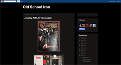 Desktop Screenshot of old-school-iron.blogspot.com