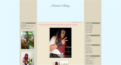 Desktop Screenshot of misshanee.blogspot.com