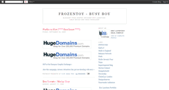 Desktop Screenshot of frozentoy.blogspot.com