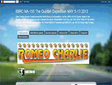 Tablet Screenshot of 69romeocharlieexpedition.blogspot.com