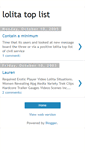 Mobile Screenshot of lolita-top-list6904.blogspot.com