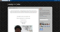 Desktop Screenshot of leipzigindia.blogspot.com