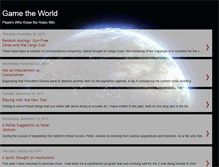 Tablet Screenshot of gametheworld.blogspot.com