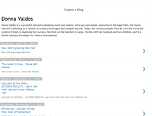 Tablet Screenshot of donnavaldes.blogspot.com