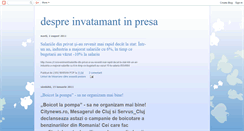 Desktop Screenshot of despreinvatamant.blogspot.com