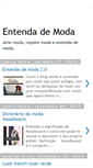 Mobile Screenshot of entendademoda.blogspot.com