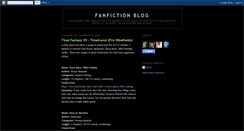 Desktop Screenshot of fanfictionrec.blogspot.com