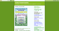 Desktop Screenshot of juururaamatukogu.blogspot.com