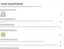 Tablet Screenshot of juururaamatukogu.blogspot.com