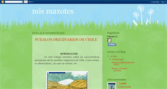 Desktop Screenshot of mismaxotes.blogspot.com
