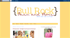 Desktop Screenshot of bullrockbarnandhome.blogspot.com