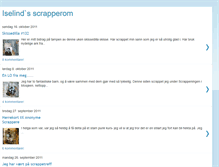 Tablet Screenshot of iselind.blogspot.com