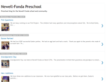 Tablet Screenshot of newell-fondapreschool.blogspot.com