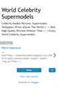 Mobile Screenshot of celebritymodels.blogspot.com