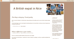 Desktop Screenshot of expatinnice.blogspot.com