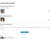 Tablet Screenshot of jessebestarnold.blogspot.com