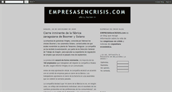 Desktop Screenshot of empresasencrisis.blogspot.com