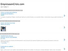 Tablet Screenshot of empresasencrisis.blogspot.com
