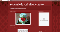 Desktop Screenshot of crochet-uncinetto.blogspot.com