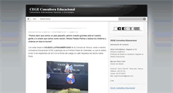 Desktop Screenshot of cegegaleria.blogspot.com
