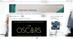 Desktop Screenshot of crsacoletras.blogspot.com