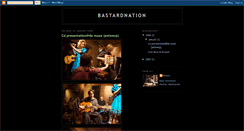 Desktop Screenshot of bastardnationmusic.blogspot.com