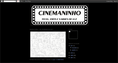 Desktop Screenshot of cinemaninho.blogspot.com