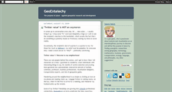 Desktop Screenshot of geoentelechy.blogspot.com
