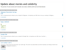 Tablet Screenshot of celebrity-news4u.blogspot.com