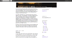 Desktop Screenshot of nightshiftnyc.blogspot.com