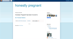 Desktop Screenshot of honestlypregnant.blogspot.com