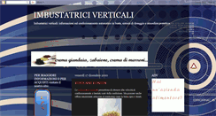 Desktop Screenshot of imbustatrici.blogspot.com