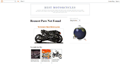 Desktop Screenshot of motorcycles-best.blogspot.com