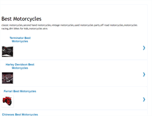 Tablet Screenshot of motorcycles-best.blogspot.com