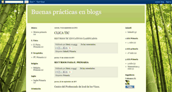 Desktop Screenshot of buenaspracticasenblogs.blogspot.com