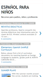 Mobile Screenshot of espanolparaninos.blogspot.com