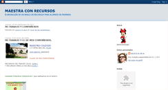 Desktop Screenshot of maestraconrecursos.blogspot.com