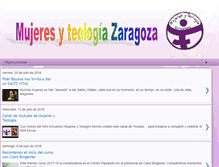 Tablet Screenshot of mujeresyteologiazaragoza.blogspot.com