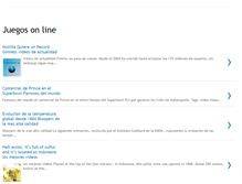 Tablet Screenshot of juego-on-line.blogspot.com