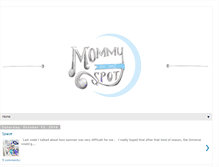 Tablet Screenshot of mommyonthespot.blogspot.com
