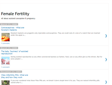 Tablet Screenshot of fertilitymonitor.blogspot.com