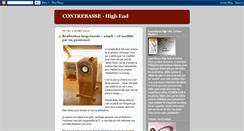 Desktop Screenshot of contrebasse-highend.blogspot.com