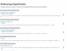 Tablet Screenshot of embracingimperfectionnow.blogspot.com