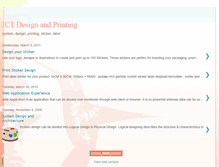 Tablet Screenshot of ictdesign.blogspot.com