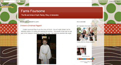 Desktop Screenshot of farrisfoursome.blogspot.com