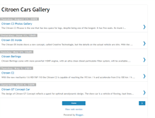 Tablet Screenshot of citroen-cars-gallery.blogspot.com